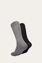 Frye Women’s Ash Bamboo Boot Socks 2 Pack Ash