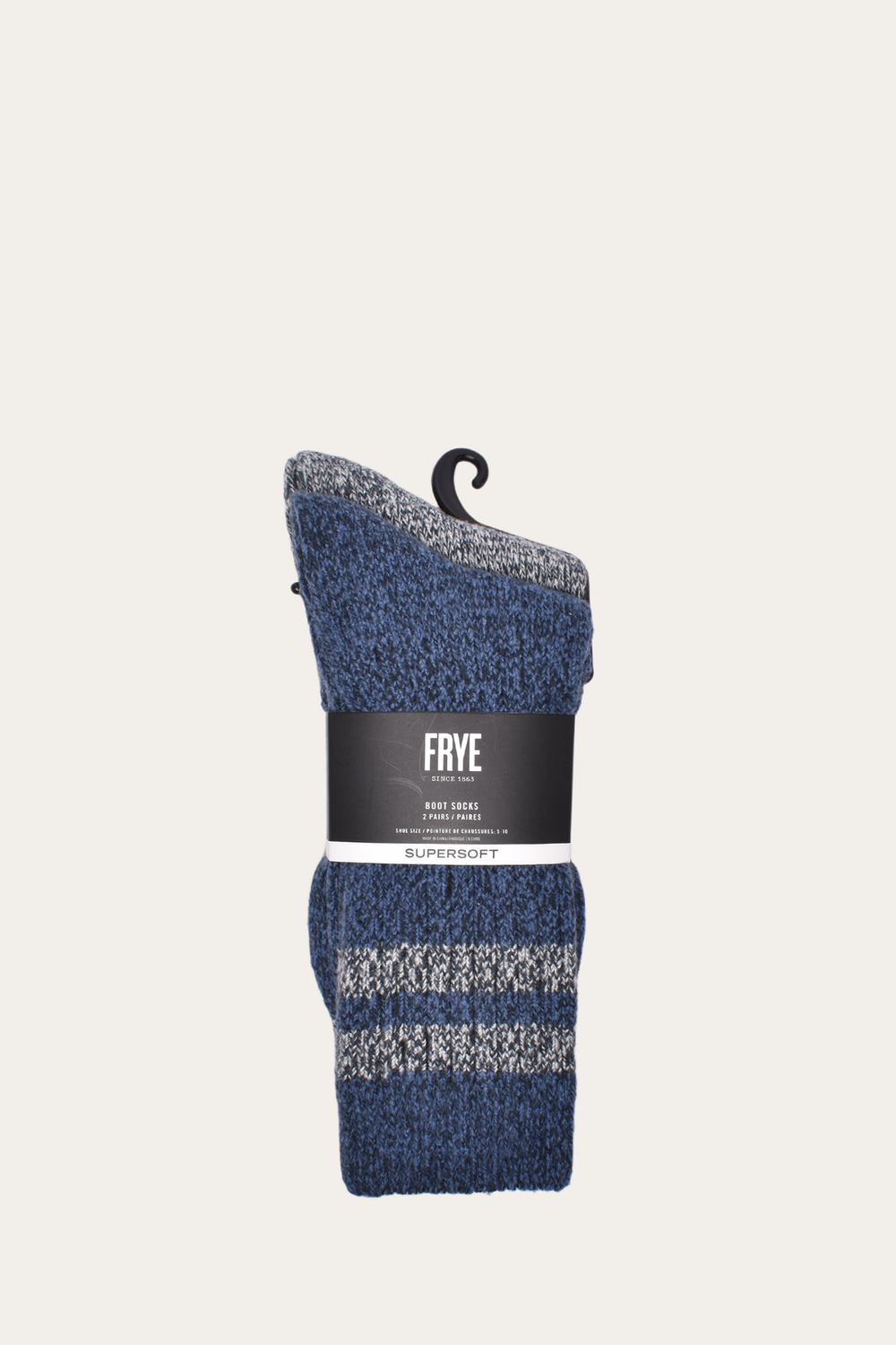 Frye Women’s Navy Super Soft Boot Socks 2 Pack Navy