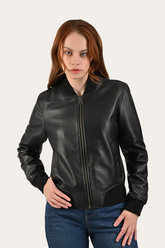 Frye Black Bolton Bomber Jacket Black