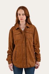 Frye Light Brown Avett Overshirt Jacket Light Brown