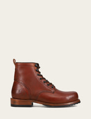 Frye Men's Whiskey Hudson Workboot Plain Toe Boot Whiskey