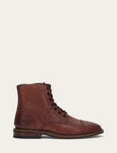 Frye Men's Brown Paul Mid Lace Boot Brown