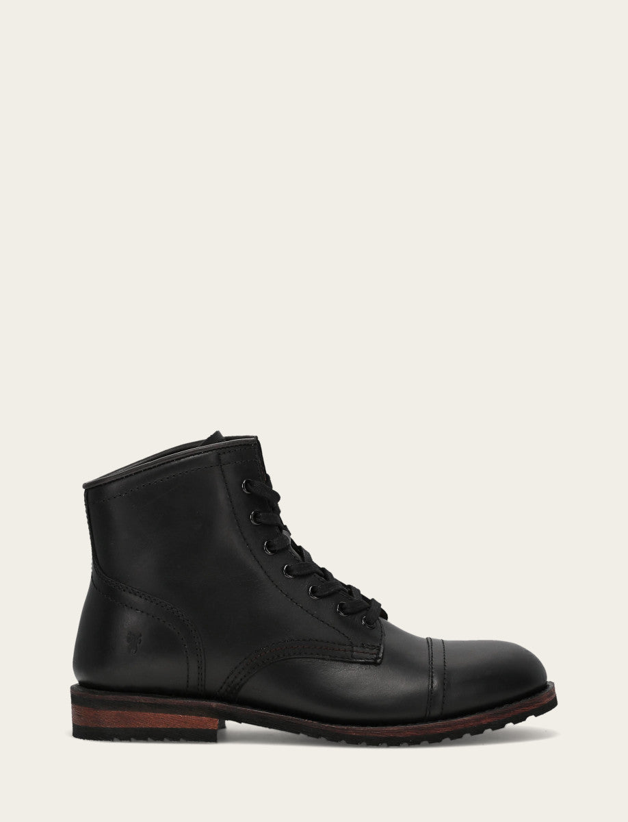 Frye Men's Black Landon Midlace Boot Black