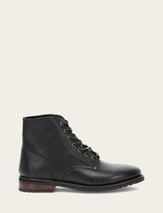 Frye Men's Black Barrett Lace Up Boots Black