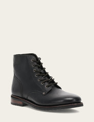 Frye Men's Black Barrett Lace Up Boots Black