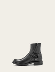 Frye Men's Black Conway Harness Moto Boot Black