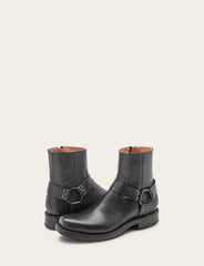 Frye Men's Black Conway Harness Moto Boot Black
