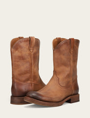 Frye Men's Tobacco Duke Roper Boots Tobacco