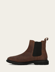 Frye Men's Dark Walnut Connor Chelsea Boot Dark Walnut