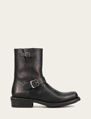 Frye Men's Conway Engineer Smooth Leather Boot Antique Black