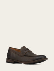 Frye Men's Chocolate Tyler Flex Penny Loafers Chocolate