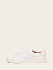 Frye Men's White Astor Low Lace Slip On Sneakers White
