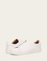 Frye Men's White Astor Low Lace Slip On Sneakers White