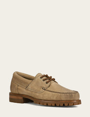 Frye Men's Desert Hudson Campmoc Lug Loafers Desert