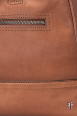 Frye Nash Cognac Bowler Cognac