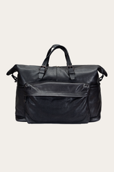 Frye Wyatt Black Weekender Black