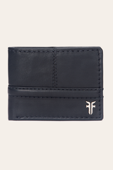 Frye Nash Black Bifold With Foldout Cc Black
