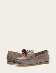 Frye Men's Steel Mason One Eye Tie Loafers Steel