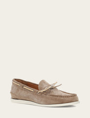 Frye Men's Mushroom Mason One Eye Tie Loafers Mushroom