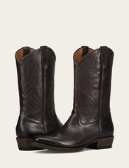Frye Men's Chocolate Grady Vintage Stitch Western Boots CHOCOLATE
