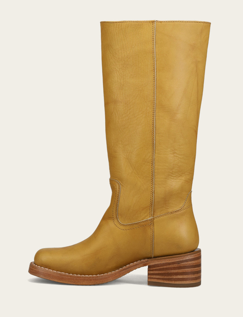 Frye Women's Banana Campus 14L Boots Banana