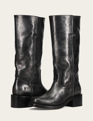 Frye Women’s Silver Campus 14L Boots Antique Silver