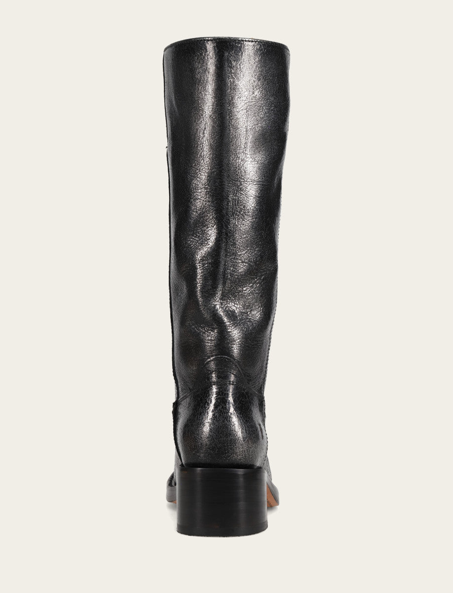 Frye Women’s Silver Campus 14L Boots Antique Silver