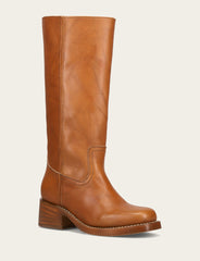 Frye Women's Saddle Campus 14L Boots Saddle