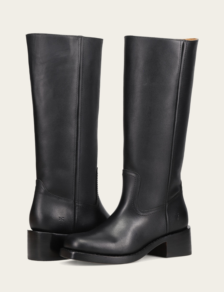 Frye Women's Black Campus 14L Boots Black