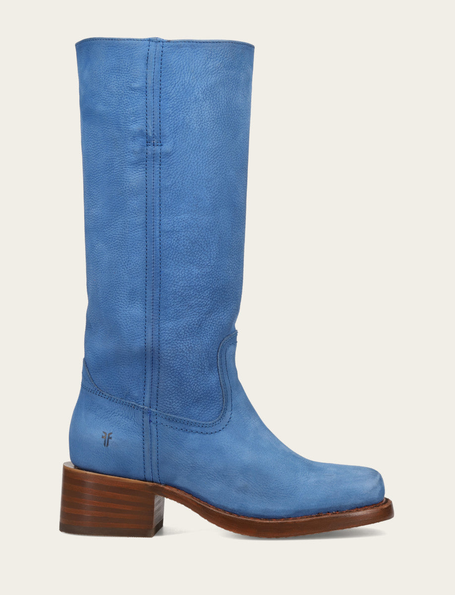 Frye Royal Blue Campus 14L Boot Royal Blue