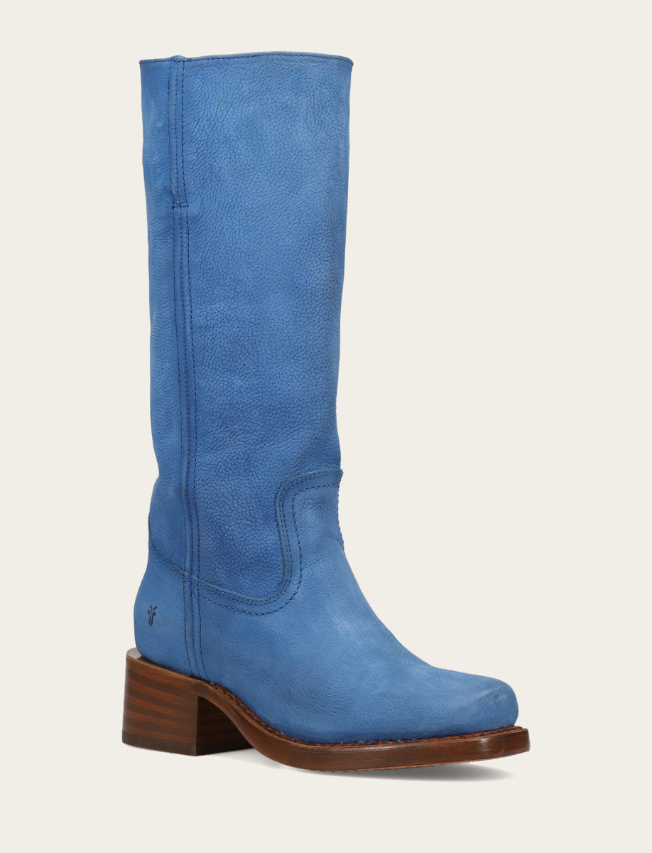 Frye Royal Blue Campus 14L Boot Royal Blue