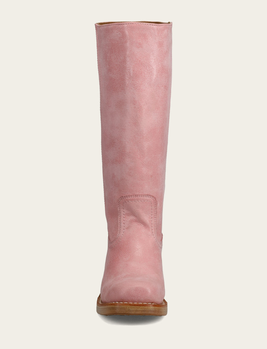 Frye Women's Pink Campus 14L Boots Pink