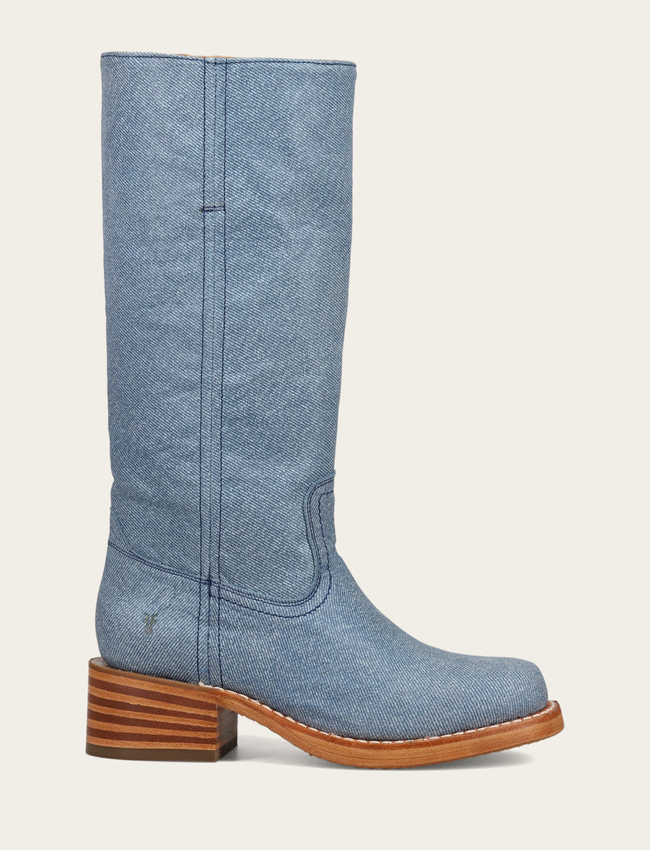 Frye Campus 14L Boot Sky Blue