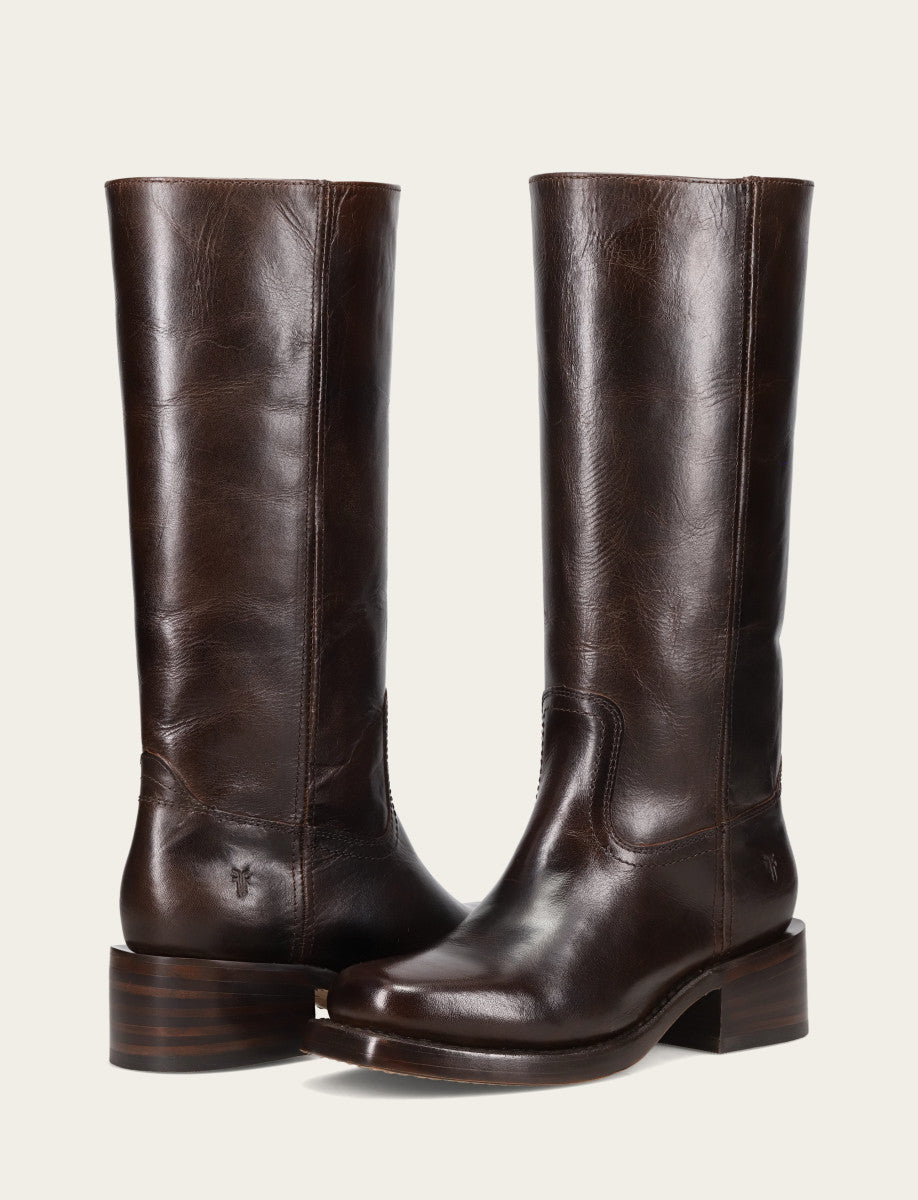 Frye Women's Bourbon Campus 14L Boots Bourbon