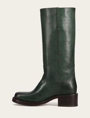Frye Forest Campus 14L Wide Calf Boots Forest