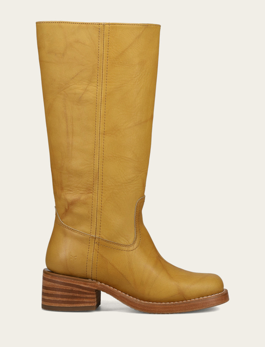 Frye Women's Banana Campus 14L Wide Calf Boots Banana