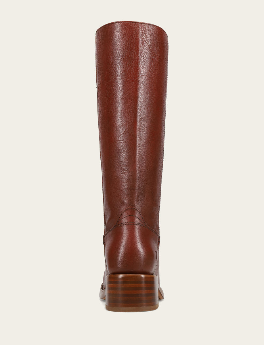 Frye Women's Garnet Campus 14L Wide Calf Boots Garnet