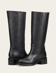 Frye Women's Black Campus 14L Wide Calf Boots Black