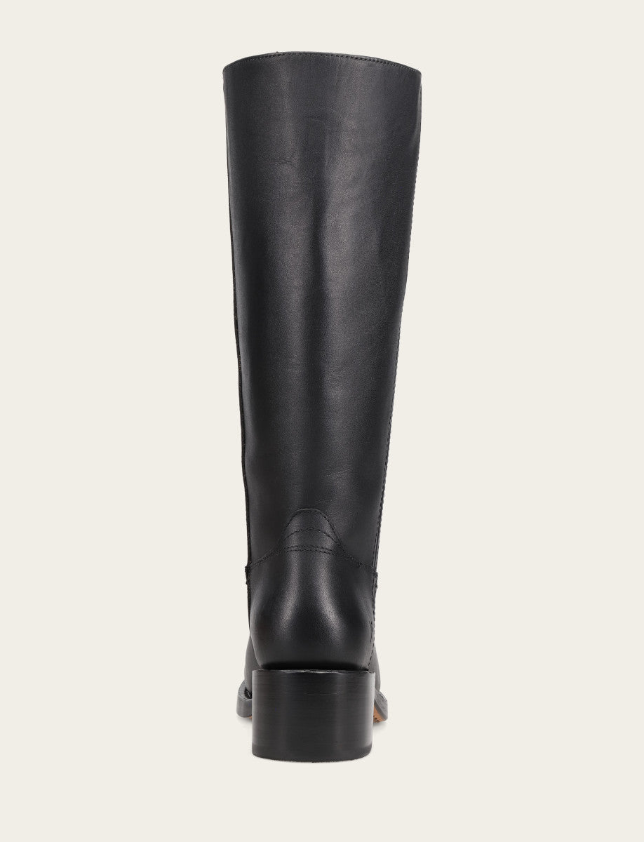 Frye Women's Black Campus 14L Wide Calf Boots Black