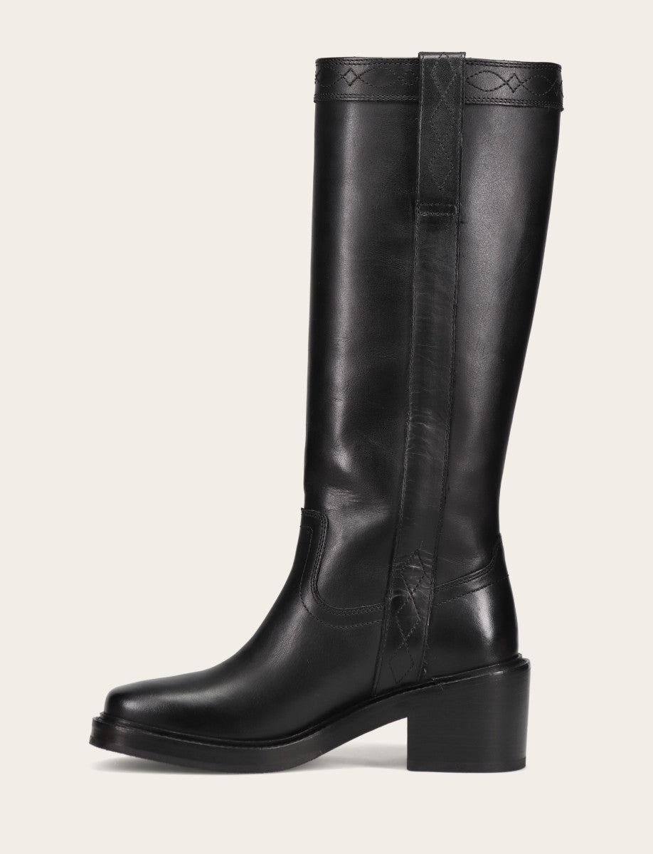 Frye Women's Black Kate Pull On Boots Black