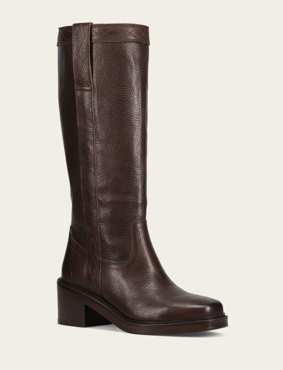 Frye Women's Dark Brown Kate Pull On Boots Dark Brown