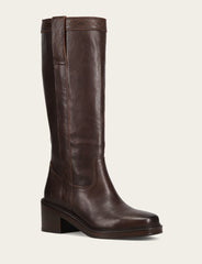 Frye Women's Dark Brown Kate Pull On Boots Dark Brown