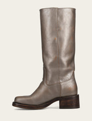 Frye Women's Metallic Stone Campus 14L Boot Metallic Stone