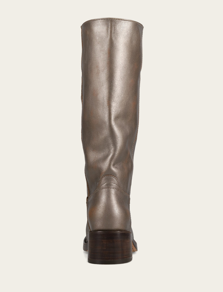 Frye Women's Metallic Stone Campus 14L Boot Metallic Stone