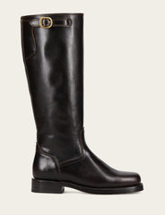 Frye Women's Bourbon Campus Low Heel Tall Riding Boot Bourbon