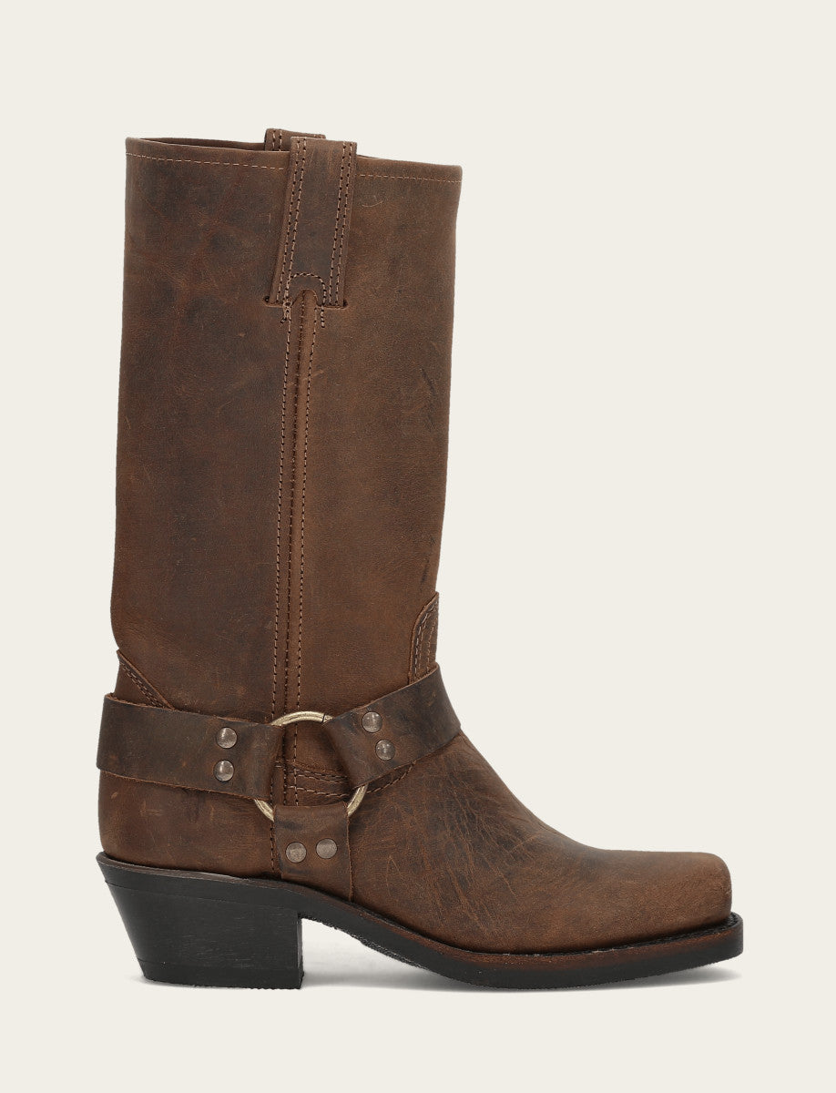 Frye Women's Tan Harness 12R Boots Tan