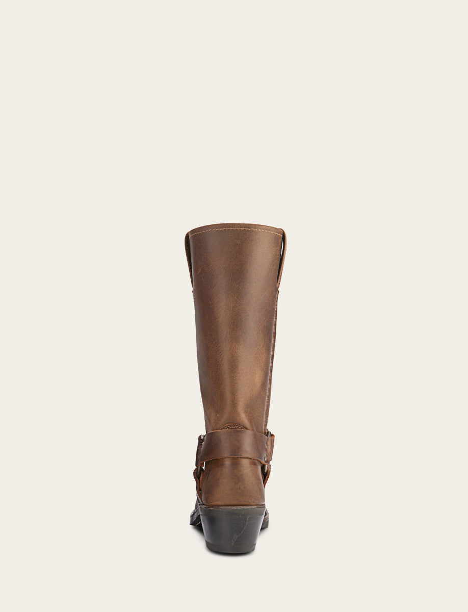 Frye Women's Tan Harness 12R Boots Tan
