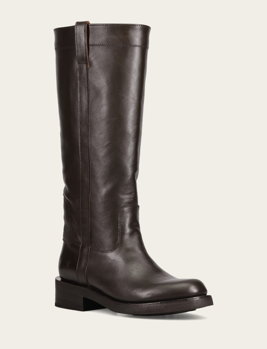 Frye Women's Dark Brown Viv Riding Boot Dark Brown