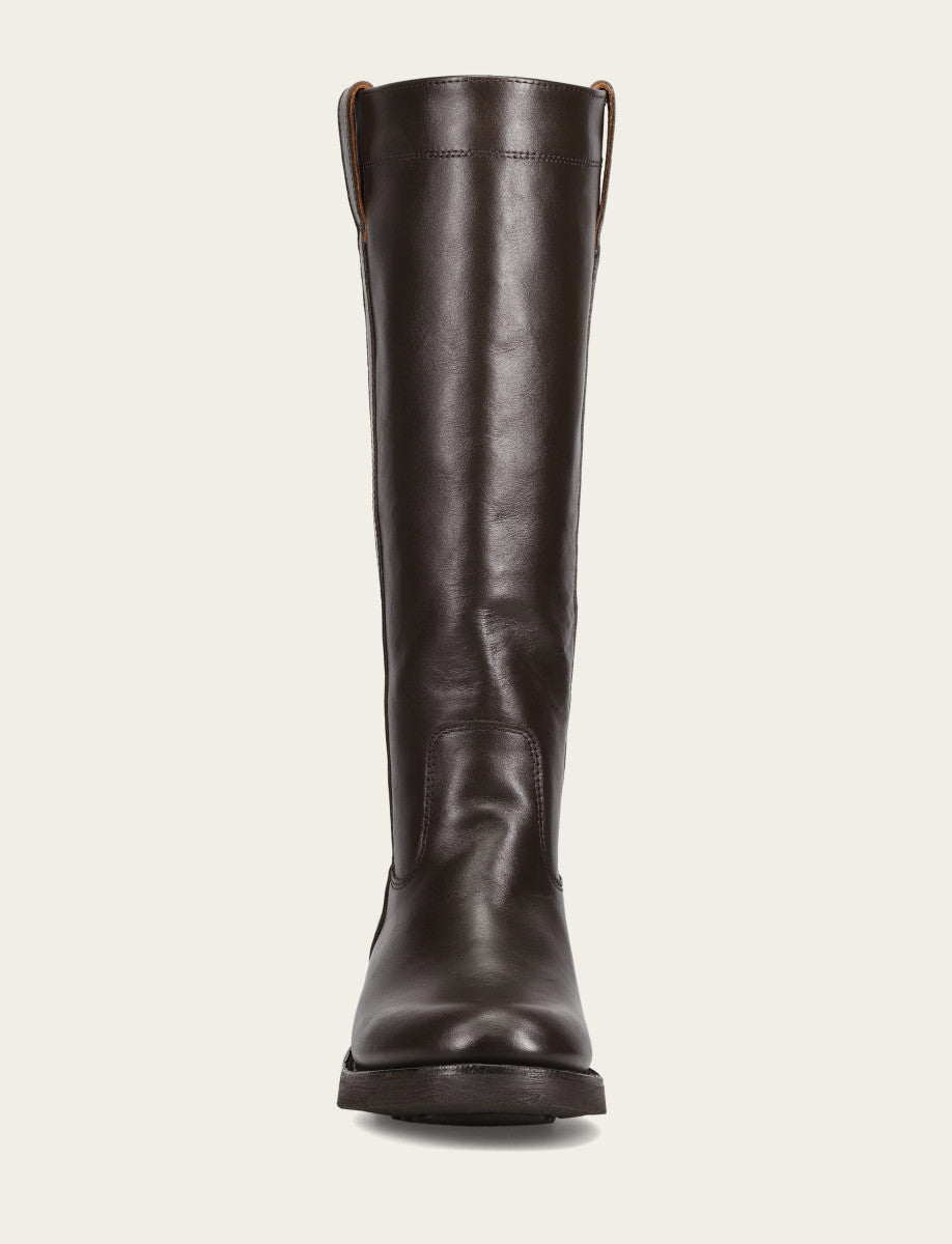 Frye Women's Dark Brown Viv Riding Boot Dark Brown