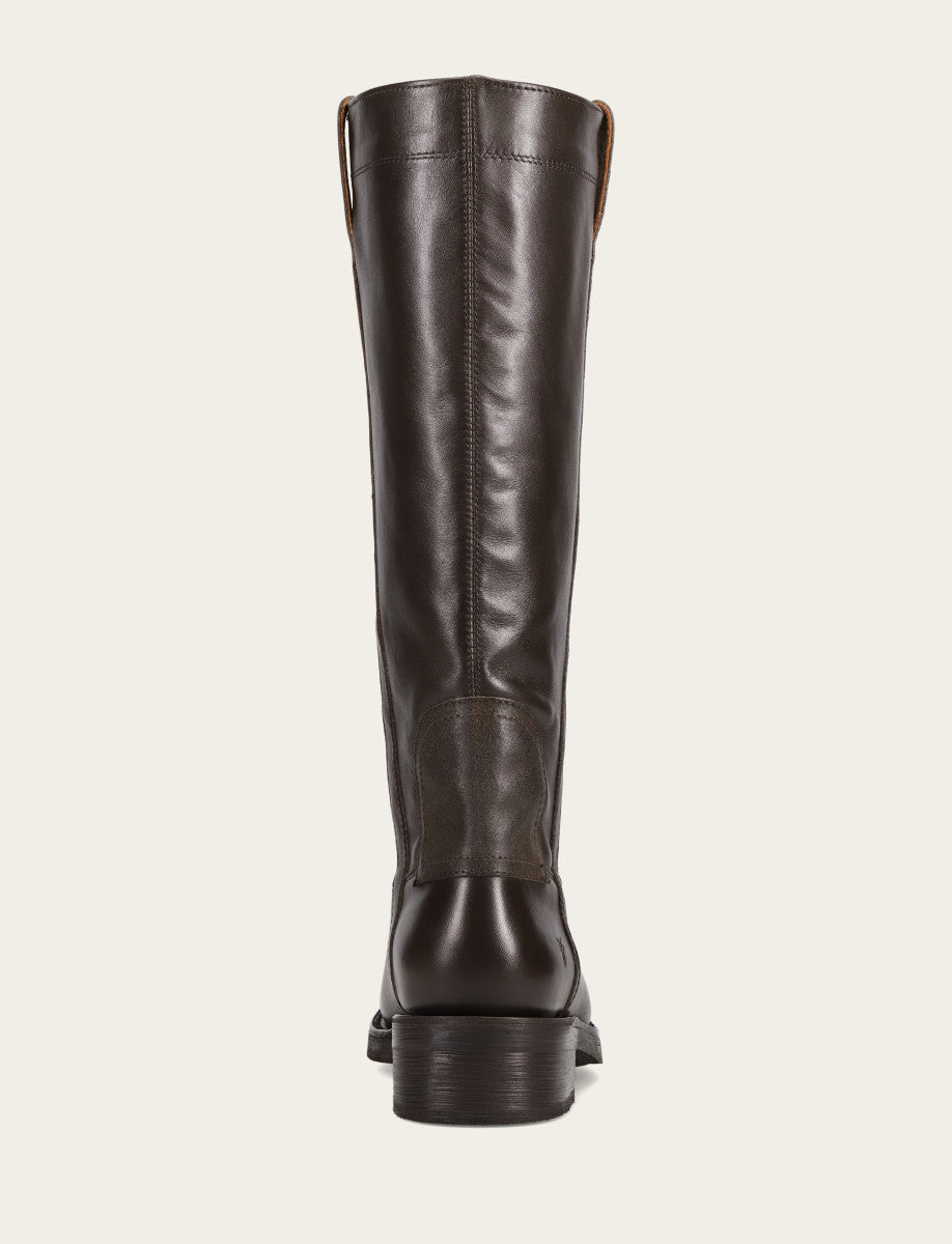 Frye Women's Dark Brown Viv Riding Boot Dark Brown